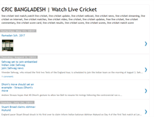 Tablet Screenshot of cricbangladesh.blogspot.com