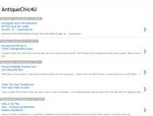 Tablet Screenshot of antiquechic4u.blogspot.com