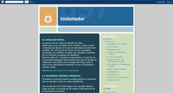 Desktop Screenshot of historiador182.blogspot.com