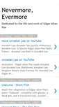 Mobile Screenshot of nevermoreevermore.blogspot.com