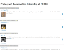 Tablet Screenshot of conservationinternship.blogspot.com