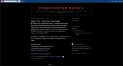 Desktop Screenshot of firefighterskills.blogspot.com