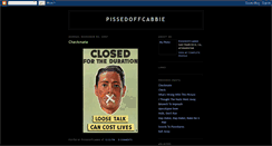 Desktop Screenshot of pissedoffcabbie.blogspot.com