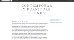 Desktop Screenshot of contemporaryfurnituretrends.blogspot.com