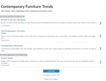 Tablet Screenshot of contemporaryfurnituretrends.blogspot.com