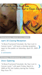 Mobile Screenshot of cancerartshow.blogspot.com