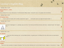 Tablet Screenshot of lindsaysenglishblog1.blogspot.com