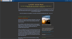 Desktop Screenshot of lightourway.blogspot.com