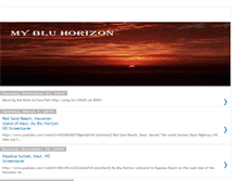 Tablet Screenshot of mybluhorizon.blogspot.com