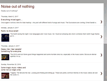 Tablet Screenshot of noiseoutofnothing.blogspot.com