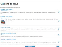 Tablet Screenshot of clubinhodejesus.blogspot.com