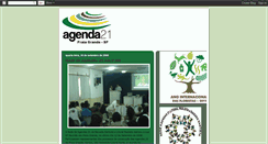 Desktop Screenshot of agenda21praiagrande.blogspot.com