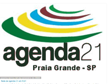 Tablet Screenshot of agenda21praiagrande.blogspot.com