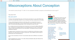 Desktop Screenshot of conceptionmisconceptions.blogspot.com