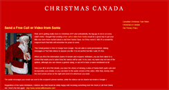 Desktop Screenshot of christmas-canada.blogspot.com