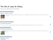 Tablet Screenshot of jasonandhillary.blogspot.com