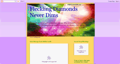 Desktop Screenshot of flecklingdiamonds.blogspot.com