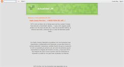 Desktop Screenshot of actualidadjm.blogspot.com