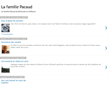 Tablet Screenshot of famille-pacaud.blogspot.com