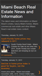 Mobile Screenshot of letstalk-miamirealestate.blogspot.com