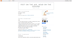 Desktop Screenshot of feetontheair-headontheground.blogspot.com