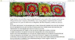 Desktop Screenshot of elblogdelaindia.blogspot.com