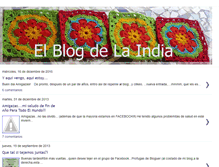 Tablet Screenshot of elblogdelaindia.blogspot.com