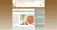 Desktop Screenshot of commonplacekitchen.blogspot.com