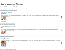 Tablet Screenshot of commonplacekitchen.blogspot.com