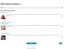 Tablet Screenshot of nrfashion.blogspot.com