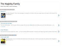 Tablet Screenshot of maglebyfam.blogspot.com