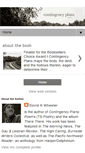 Mobile Screenshot of contingencyplanspoems.blogspot.com