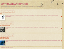 Tablet Screenshot of matematicandotudomais.blogspot.com