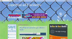 Desktop Screenshot of copertineaduncinetto.blogspot.com