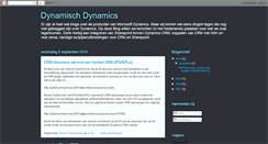 Desktop Screenshot of dynamischdynamics.blogspot.com