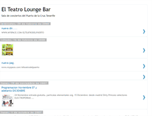 Tablet Screenshot of elteatrodelpuerto.blogspot.com