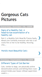 Mobile Screenshot of gorgeouscatpictures.blogspot.com