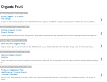 Tablet Screenshot of organicfruitlab.blogspot.com