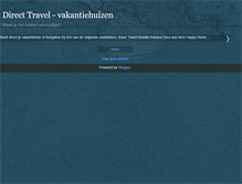 Tablet Screenshot of directtravelvakantiehuizen.blogspot.com