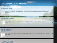 Tablet Screenshot of hackerzcorner.blogspot.com