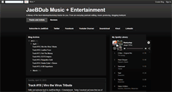 Desktop Screenshot of jaebdub.blogspot.com