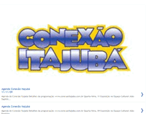 Tablet Screenshot of conexaoitajuba.blogspot.com