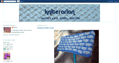 Desktop Screenshot of kniterarian.blogspot.com