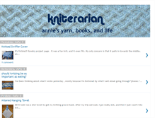 Tablet Screenshot of kniterarian.blogspot.com