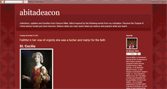 Desktop Screenshot of abitadeacon.blogspot.com