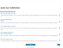Tablet Screenshot of new-auto-car-collection.blogspot.com
