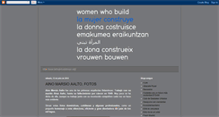 Desktop Screenshot of lamujerconstruye.blogspot.com