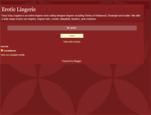 Tablet Screenshot of latestlingeries.blogspot.com