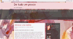 Desktop Screenshot of cacanogueira.blogspot.com