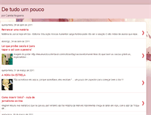 Tablet Screenshot of cacanogueira.blogspot.com